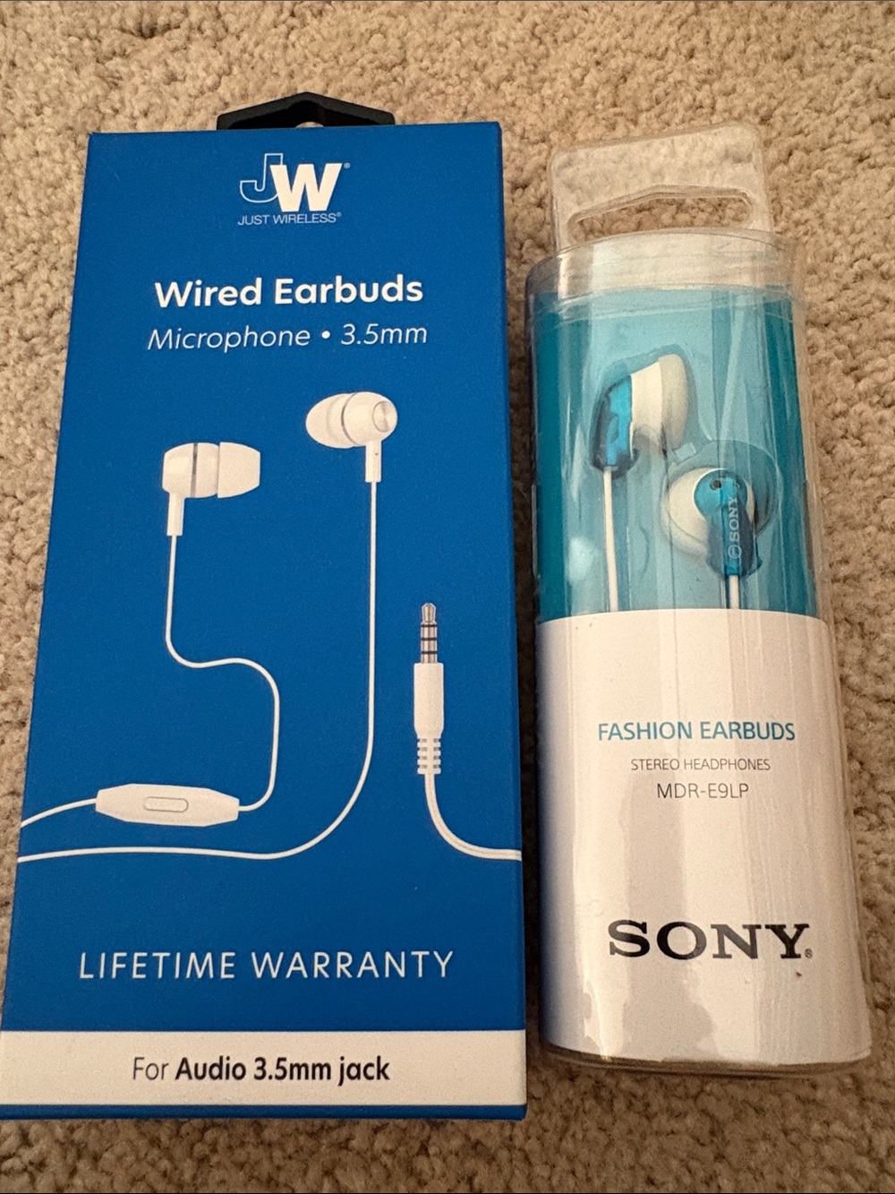 Sony Fashion Earbuds & JW School?